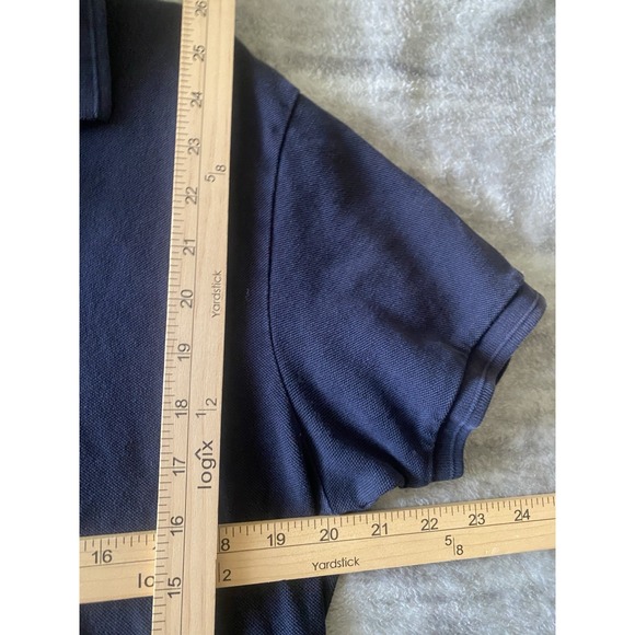Scotch & Soda Mens Polo Shirt Size L Navy Amsterdam Couture - Picture 3 of 6